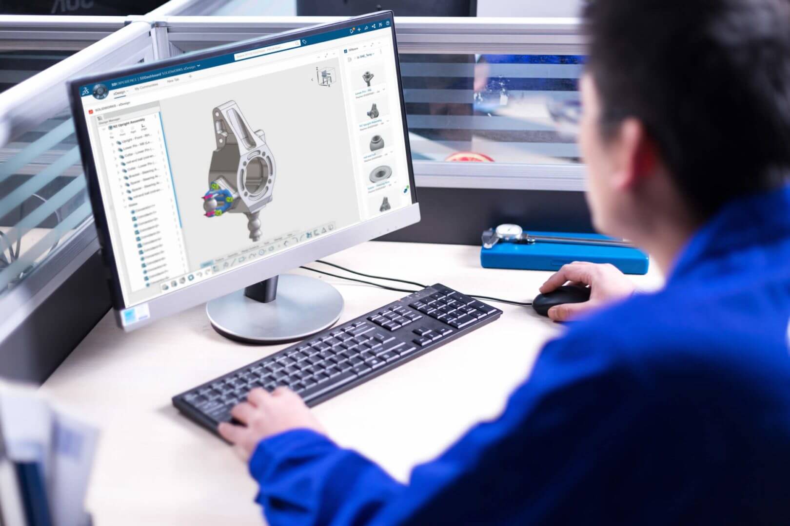 Touches de raccourci de l'arborescence des fonctionnalités Solidworks